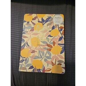 Punch Studio Softcover Guided Journal Retired Lemon Tree Design New